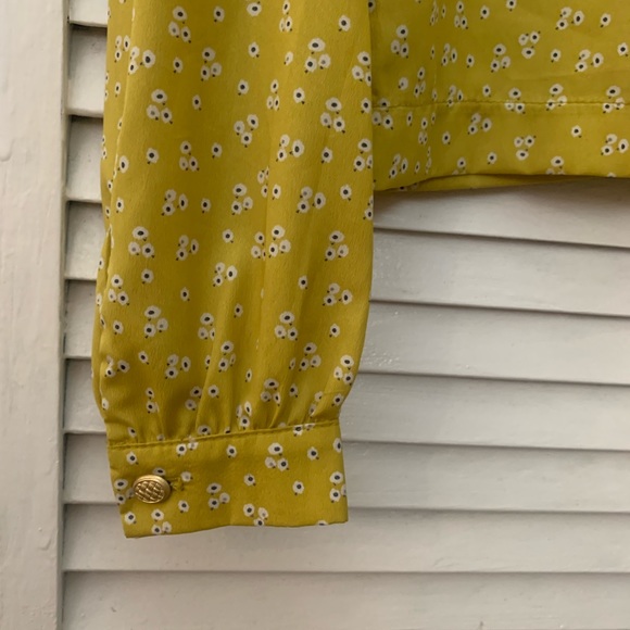 Urban Outfitters Yellow Floral Top - Picture 3 of 5